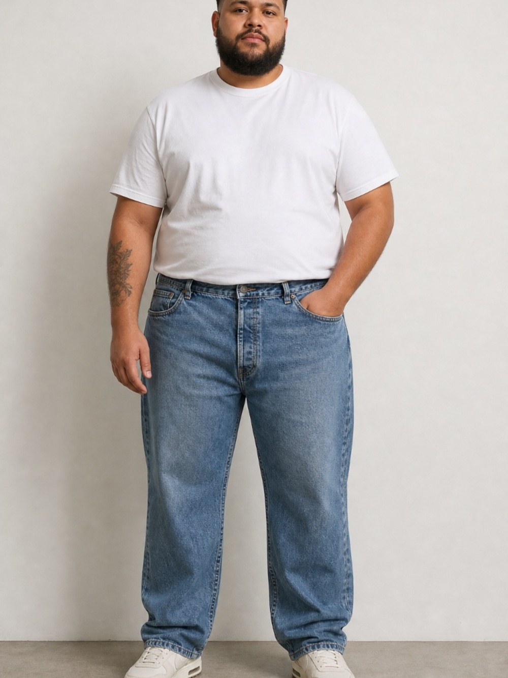 Levi's Relaxed Fit Faded Blue Men's Jeans